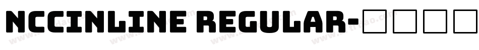 NCCINLINE Regular字体转换